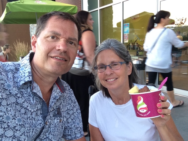 First Menchie's #selfie